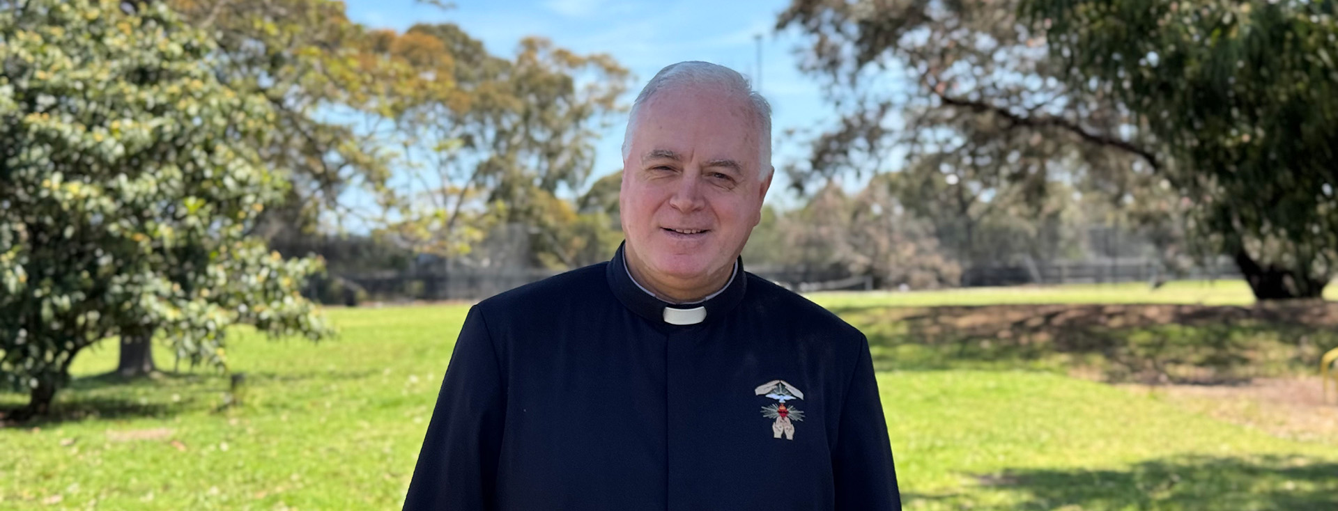 Portrait of Fr Rozo Palić in Melbourne